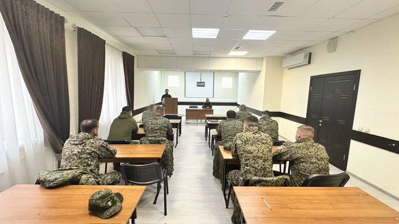 Иерей Антоний Можаев встретился с сотрудниками пограничной службы