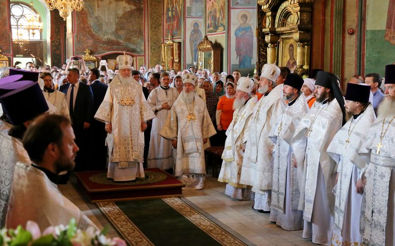 Протоиерей Александр Маштанов принял участие в торжествах Шадринской и Курганской епархий, по случаю 200-летия со дня рождения архимандрита Антонина (Капустина) и сослужил Святейшему Патриарху Кириллу