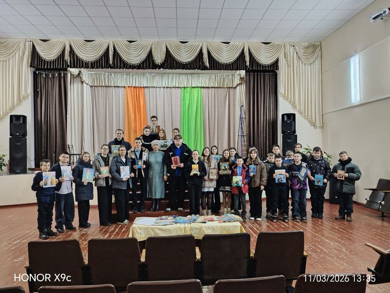 В Сохрановской школе прошло мероприятие ко Дню православной книги