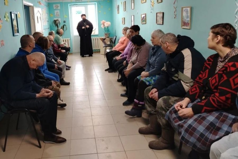 Крещенский визит милосердия в психоневрологический интернат
