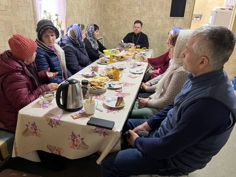 Беседы о Великом посте прошли в Покровском храме г. Новошахтинска