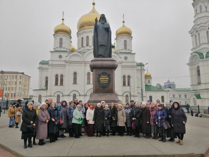 Паломническим отделом Шахтинской епархии проведена поездка по святым местам Ростова-на-Дону