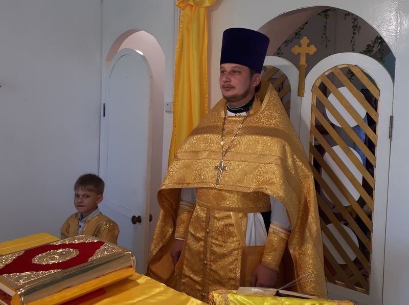 В Никольском храме ст. Краснокутской Боковского района отметили свой пятый престольный праздник