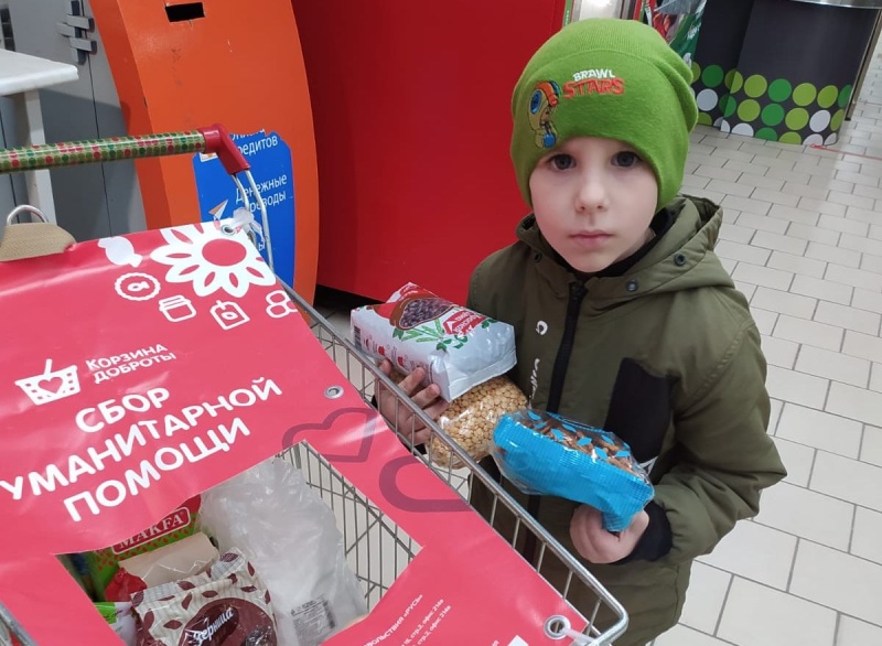 Сестры милосердия Пантелеимоновского храма пос. Майский приняли участие в акции «Корзина доброты»