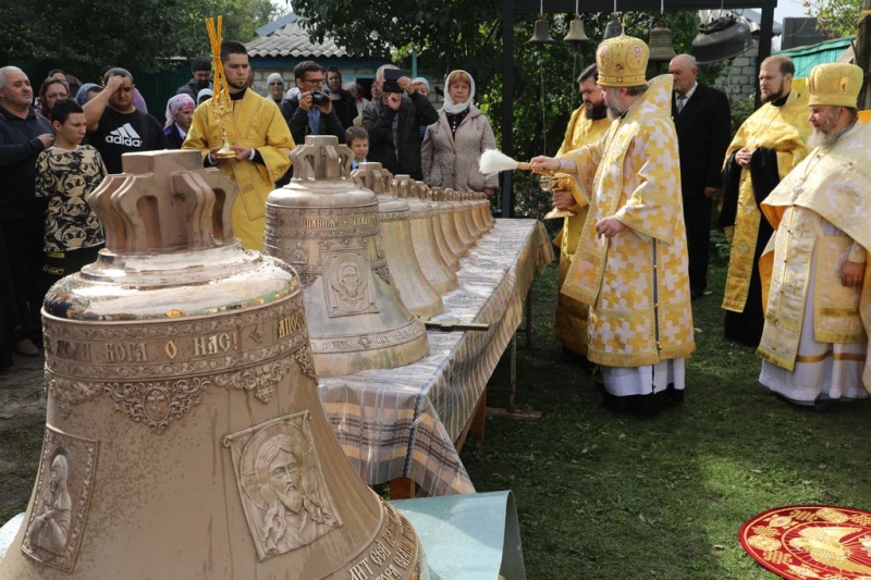 Преосвященнейший епископ Симон с архипастырским визитом посетил храм апостола Иоанна Богослова хутора Елань