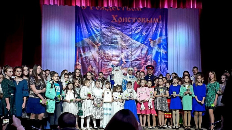 В станице Боковской прошел Фестиваль православной казачьей культуры и творчества «Рождественская звезда» Верхне-Донского казачьего округа