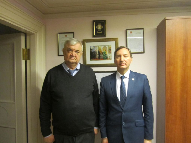 В Москве состоялась встреча епархиального древлехранителя и ответственных сотрудников Императорского Православного Палестинского Общества