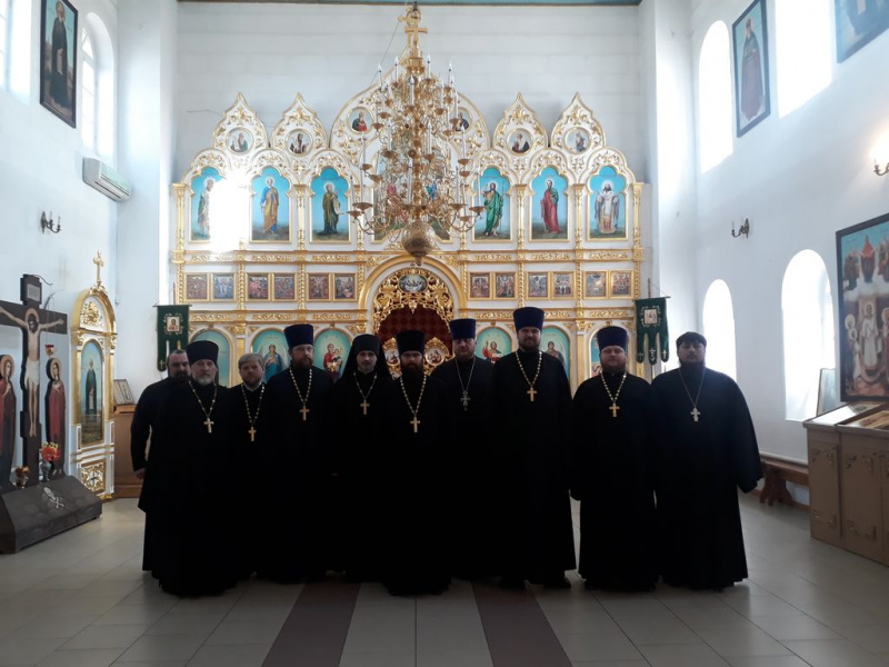 Состоялось собрание духовенства Каменск-Шахтинского благочиния