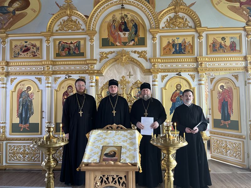 В Чернышевском благочинии состоялось первое в нынешнем году собрание духовенства