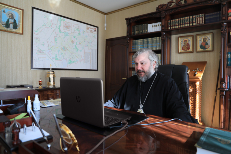 Преосвященнейший епископ Симон принял участие в Архиерейском совете Донской митрополии