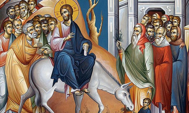 СЛОВО НА ВХОД ГОСПОДА ИИСУСА ХРИСТА В ИЕРУСАЛИМ