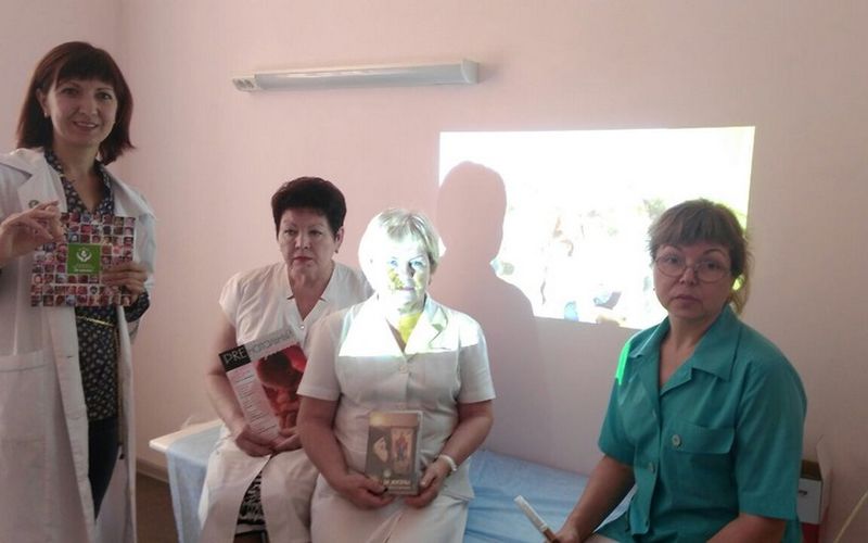 Православный психолог доабортного консультирования Новошахтинского благочиния провелаа презентацию для врачей акушеров-гинекологов на тему «Итоги работы психолога кабинета кризисной беременности за год»