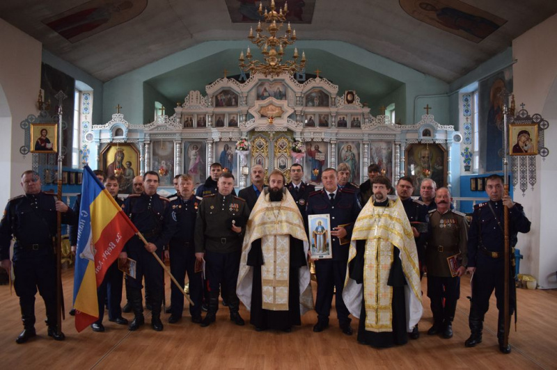 Приведение к присяге избранного Атамана Нижнедонского юрта