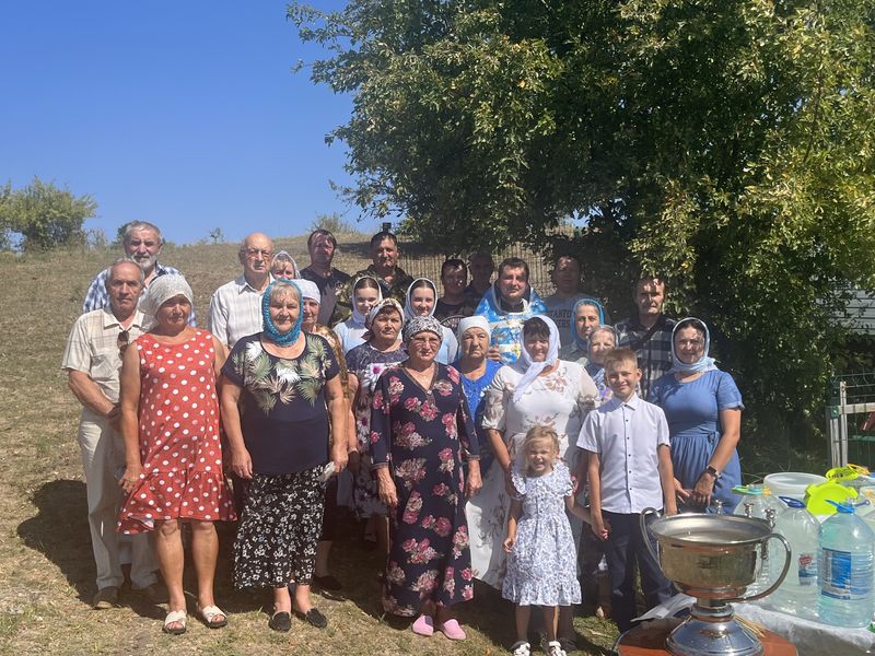 Освящение источника в хуторе Горбатовский