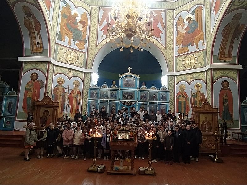 Благовещение для учащихся Бессергеневской казачьей средней школы