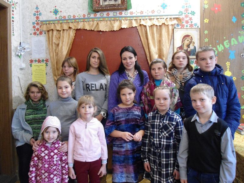 О том, какие сокровища нужно собирать рассказала воспитанникам воскресной школы руководитель В.В. Галдина