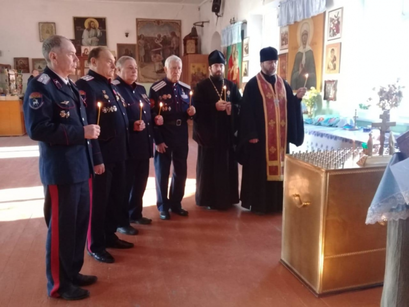 Писатель и поэт Ким Антипович Ярушко посетил храм Целителя Пантелеимона г. Миллерово