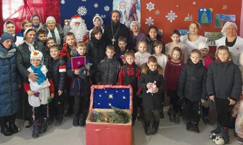 Рождественская встреча для детей прошла в храме Архистратига Михаила