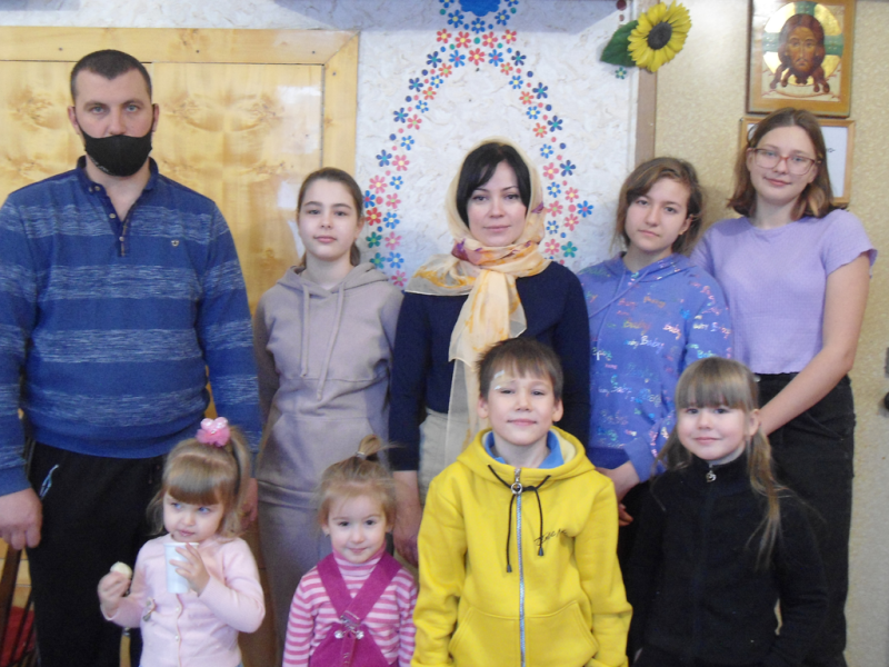 В воскресной школе «Радость» при храме Почаевской иконы Богородицы г. Каменск-Шахтинский прошло очередное занятие