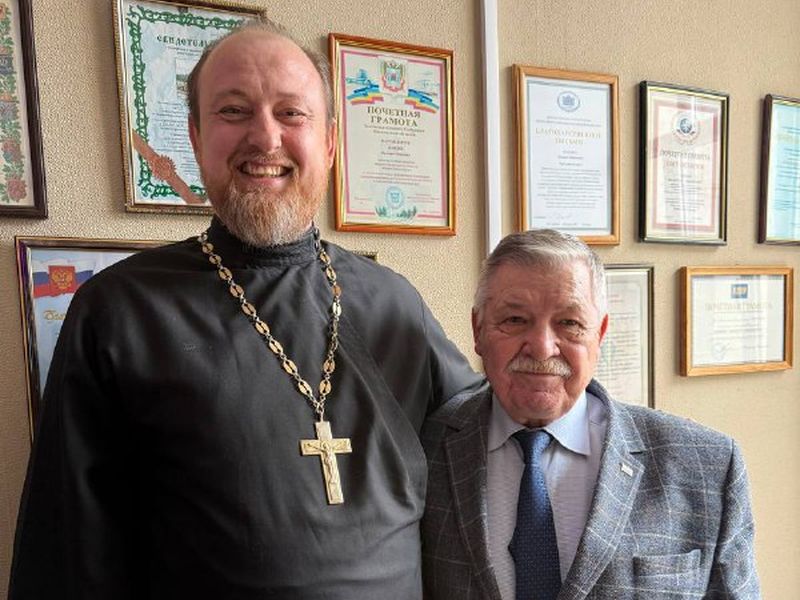 Встреча руководителя епархиального отдела с помощником депутата Госдумы