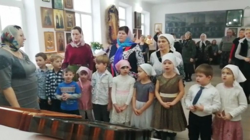 В храме великомученика и целителя Пантелеимона г. Гуково отметили день рождения дошкольной группы «Радость моя»