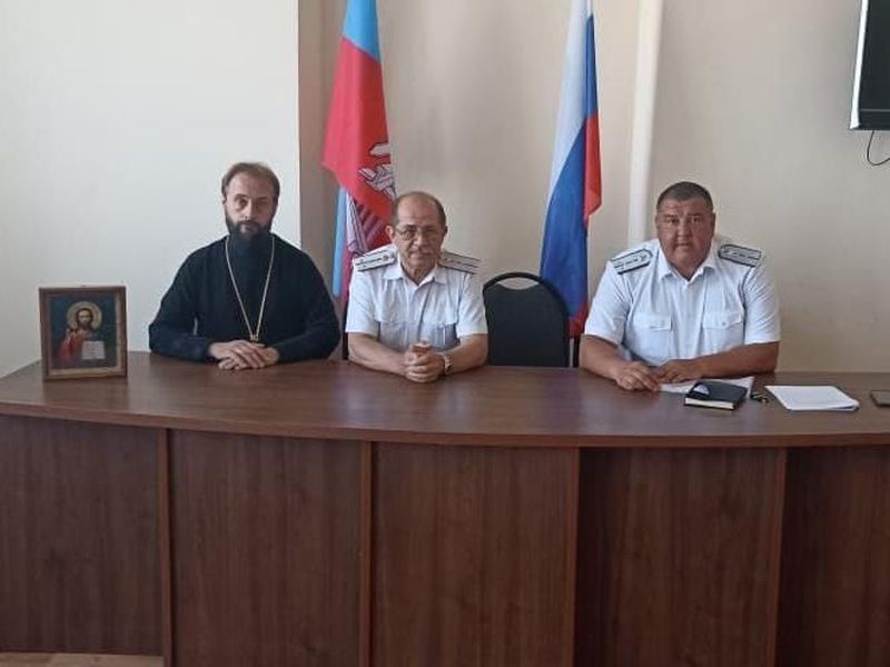 Совет атаманов юртового казачьего общества «Нижнедонской юрт» прошел в поселке Каменоломни