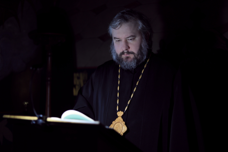 В четверг первой седмицы Великого поста Преосвященнейший епископ Симон молился за уставным богослужением в Покровском кафедральном соборе города Шахты