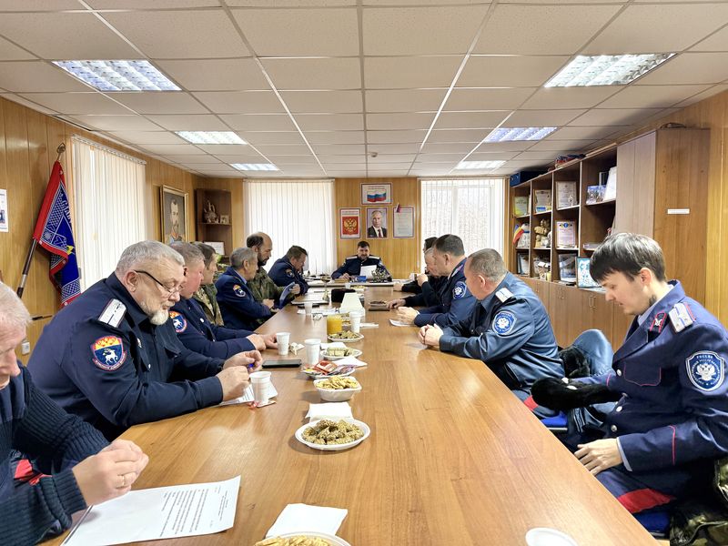 Совет атаманов в станице Боковской