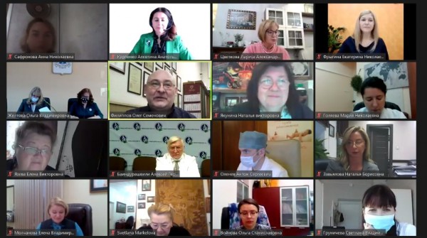 Сестры Марфо-Мариинского Сестричества приняли участие в V Всероссийской научно-практической конференции "Здоровье семьи - здоровье нации" в онлайн - формате