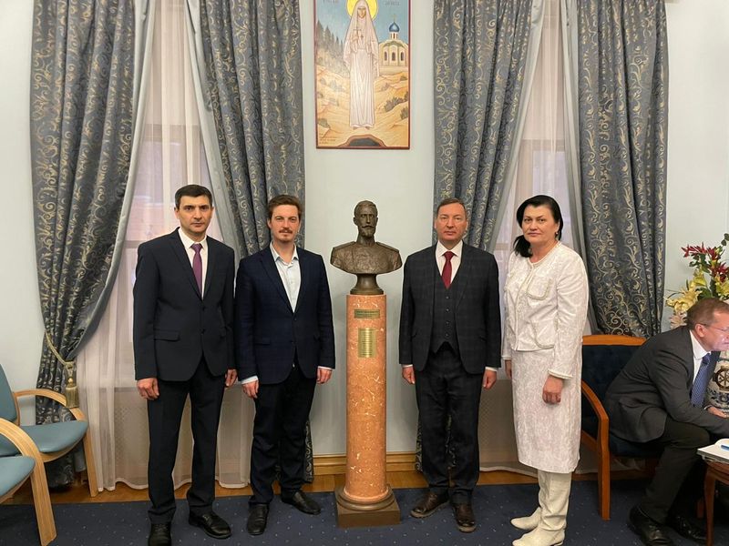 Древлехранителя Шахтинской епархии принял Управляющий делами Императорского Православного Палестинского Общества