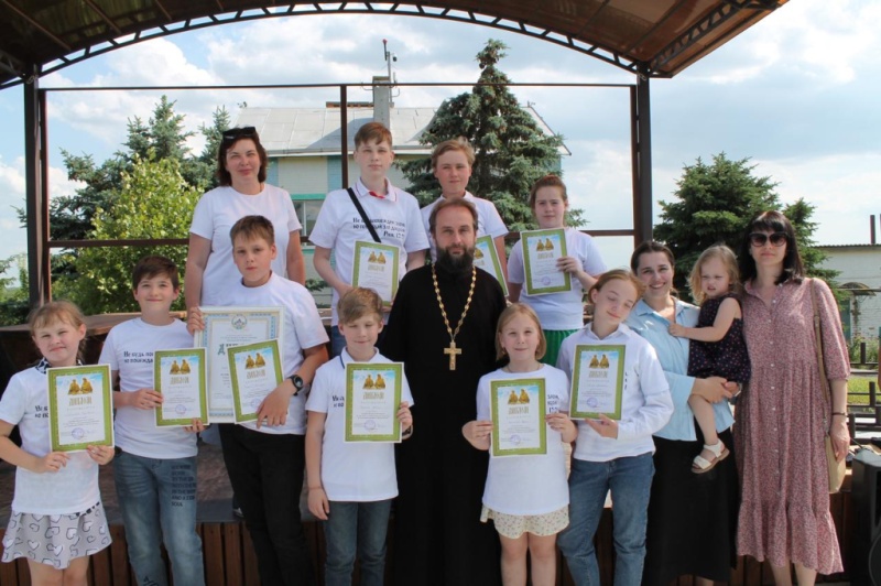 Команда Шахтинской епархии приняла участие в финале Кирилло-Мефодиевской ученической олимпиады среди воскресных школ Донской митрополии 2024 года