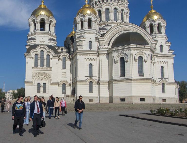 В рамках Первых международных Палестинских чтений в г. Шахты состоялась экскурсионно-паломническая поездка по святым местам казачьего Дона
