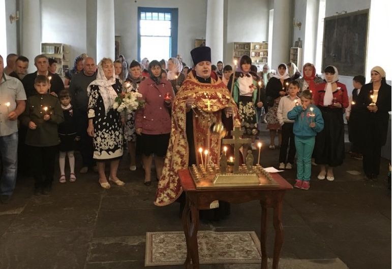В станице Калитвенской состоялась акция «Свеча Памяти», посвященная Дню Победы