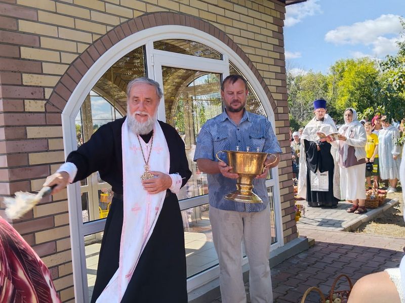 Молебен в праздник Преображения Господня прошел в хуторе Ушаковском   