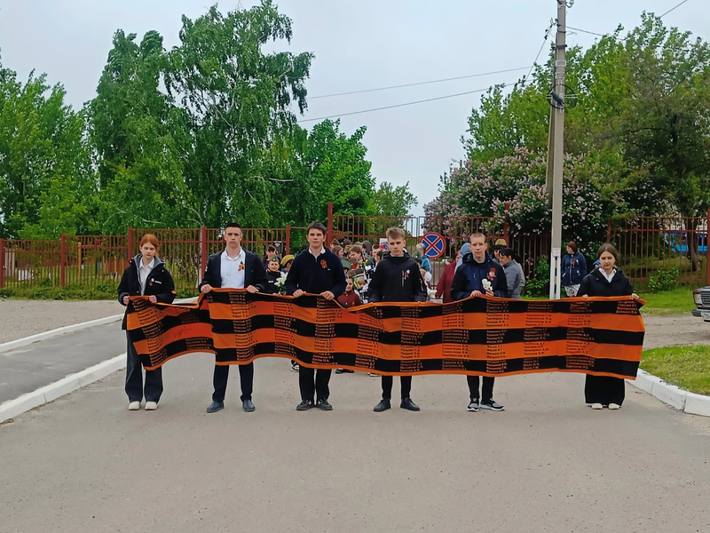 В станице Калитвенской состоялся торжественный митинг, посвященный 78-й годовщине Победы в Великой Отечественной войне