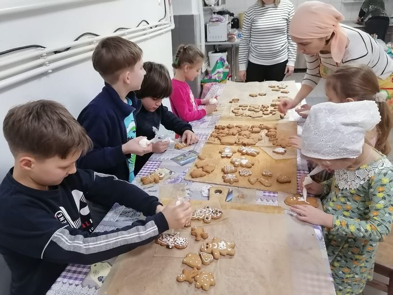 Крещенская ярмарка в воскресной школе храма Архистратига Михаила