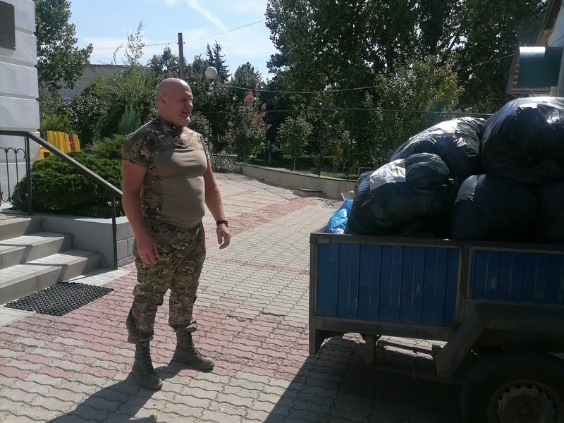 Гуманитарная помощь для пострадавших в Курской области