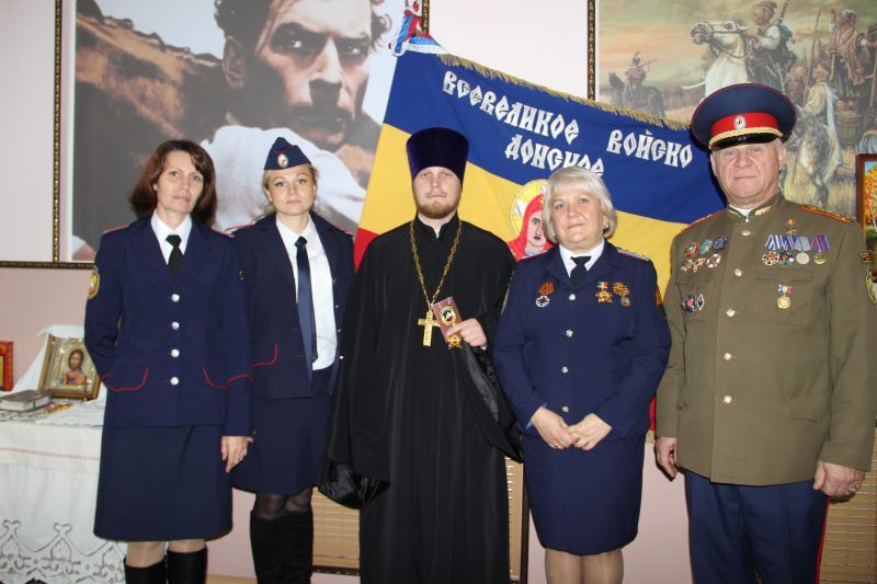Благочинный Зверево-Никольского округа награжден медалью Всевеликого Войска Донского