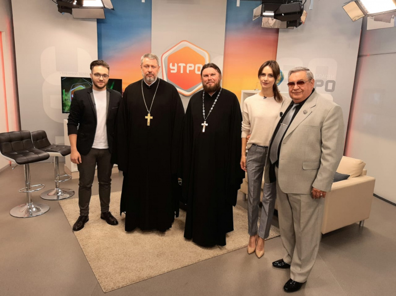 Организаторы молодежного епархиального фестиваля «Свежий ветер 2019» приняли участие в программе на телеканале «ДОН24»