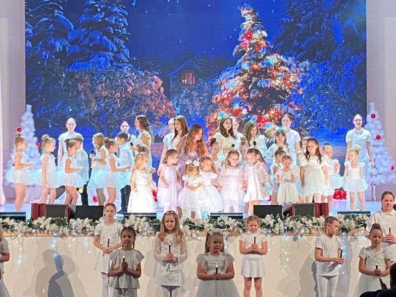 В Донецке состоялась Рождественская елка