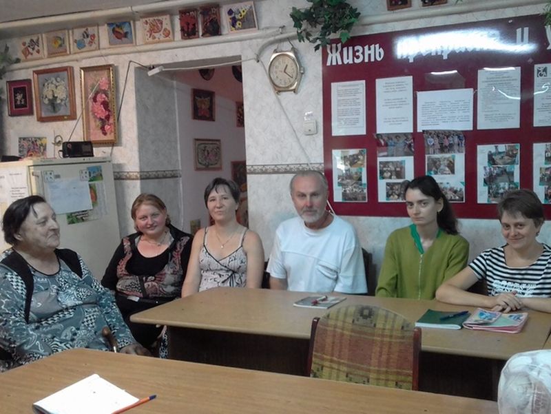 Проведена беседа в обществе инвалидов «Немощи наши и ветер радости от Духа Господня»