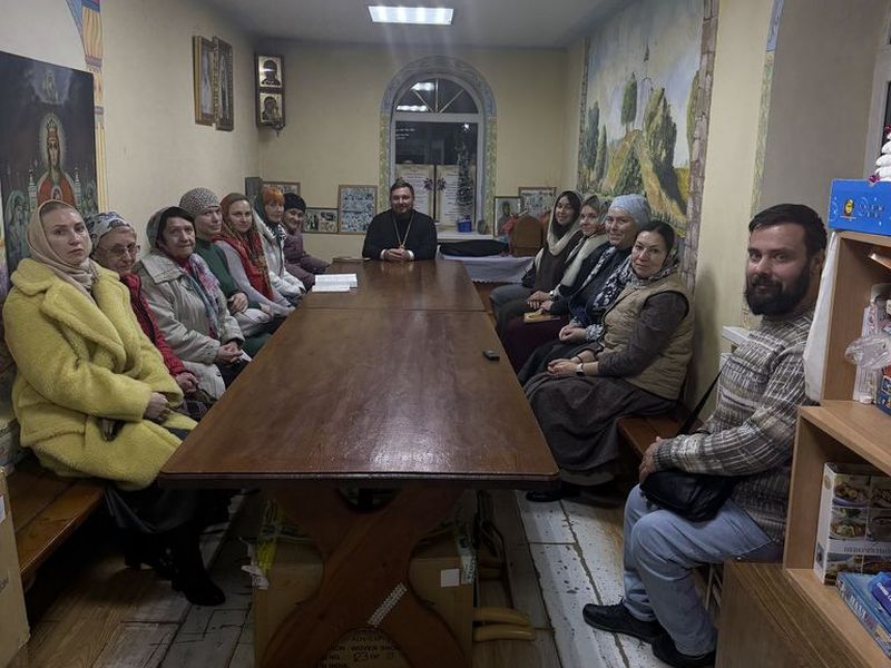 В Державном храме города Донецка состоялась очередная встреча библейской группы