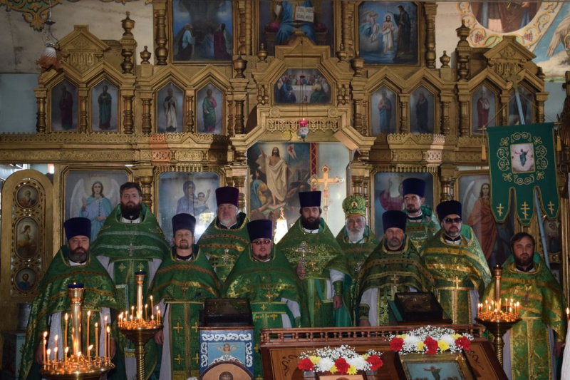 В храме Вознесения Господня г. Шахты прошло соборное богослужение духовенства Александровск-Грушевского округа