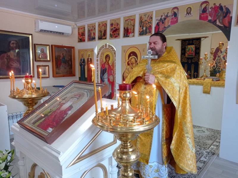 Престольный праздник в поселке Кадамовский