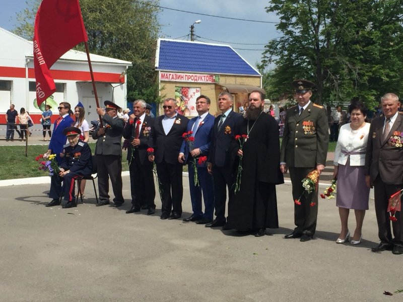 9 мая в городе Миллерово прошел парад в честь победы в Великой Отечественной Войне