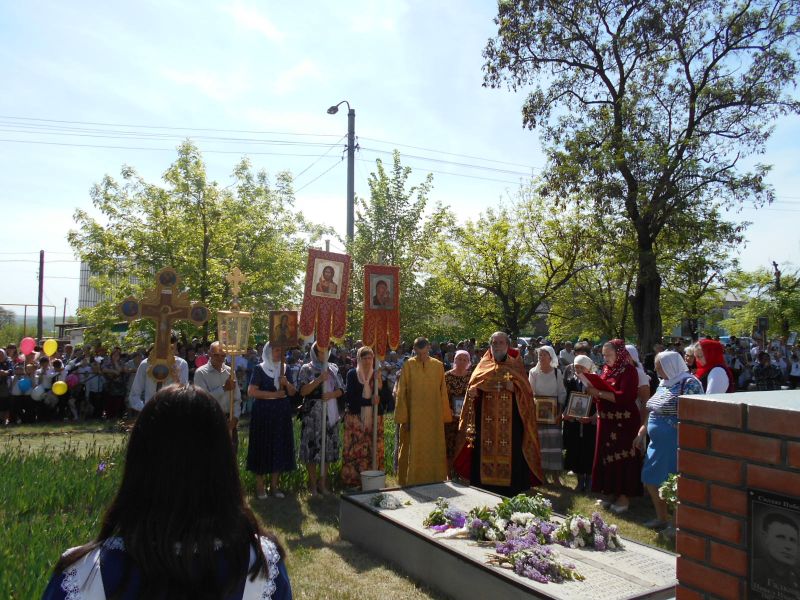 В станице Базковской встретили праздник Дня Победы