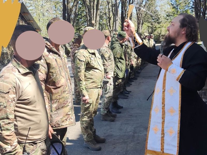 Поздравление бойцов в зоне СВО в пасхальные дни