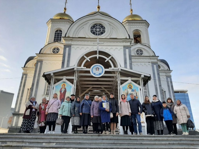 Паломническим отделом Шахтинской епархии была проведена паломническая поездка по святым местам Краснодара