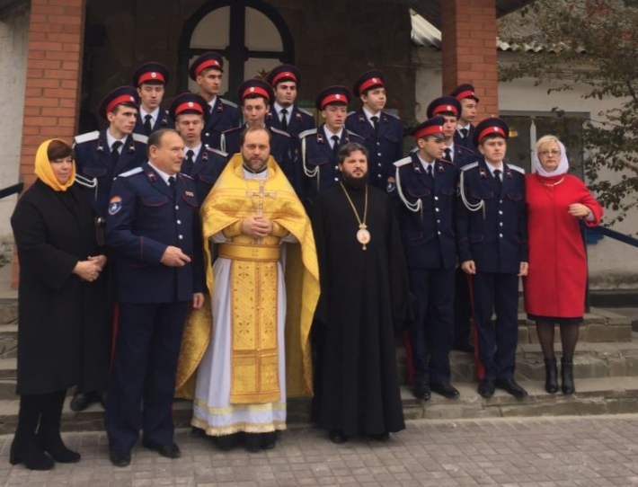 Юртовому священнику иеромонаху Димитрию (Яроцкому) вручили грамоты за добросовестную работу на благо Донского казачества