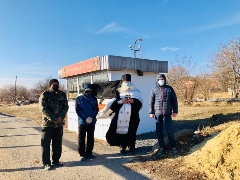 В день памяти святого жители пос. Персиановский почтили память святого покровителя поселка